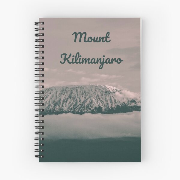 Item preview, Mount Kilimanjaro snow caped Volcano in Tanzania Africa designed and sold by mwagie.