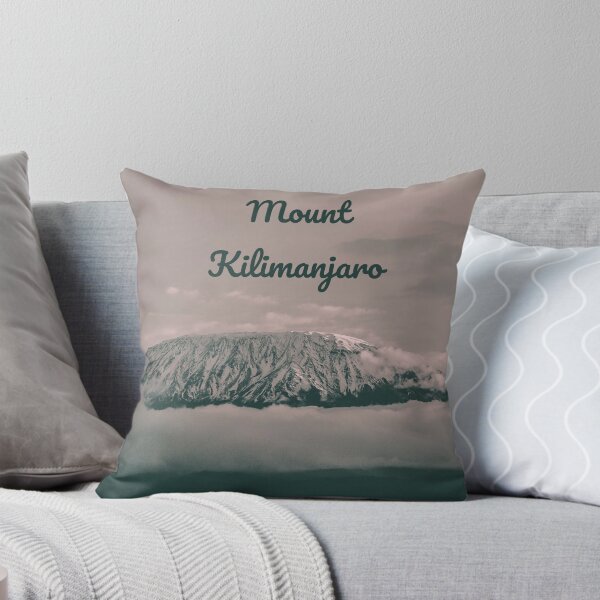 Item preview, Mount Kilimanjaro snow caped Volcano in Tanzania Africa designed and sold by mwagie.