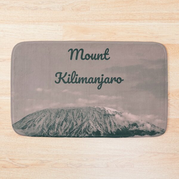Item preview, Mount Kilimanjaro snow caped Volcano in Tanzania Africa designed and sold by mwagie.