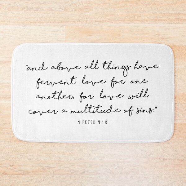 Item preview, 1 Peter 4:8 designed and sold by ReVivingHoPe.