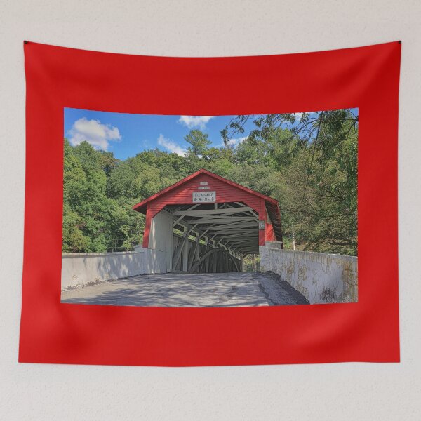 Item preview, The Red Bridge designed and sold by Lanis Rossi.