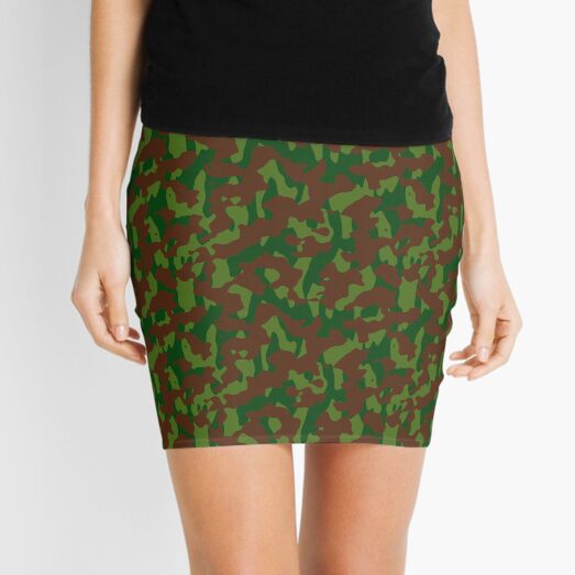 Camo Mini Skirt