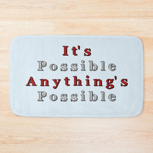 Item preview, It's Possible designed and sold by Theatre Thoughts.