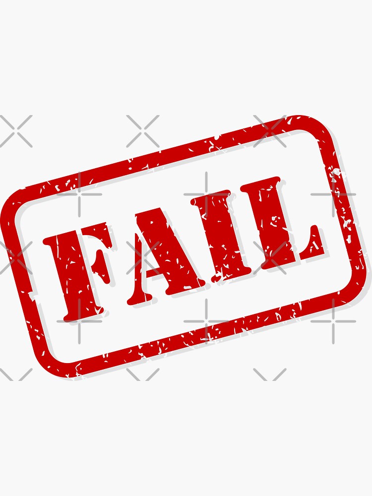 Fail stamp by THPStock