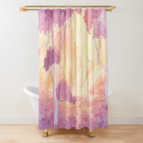 The Last Unicorn Shower Curtain