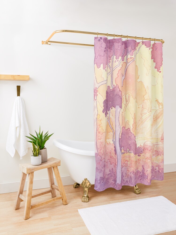 Alternate view of The Last Unicorn Shower Curtain