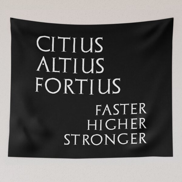 Item preview, Citius, Altius, Fortius - inverted designed and sold by adiosmillet.