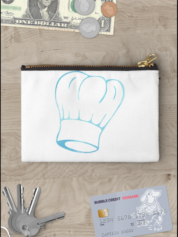 Thumbnail 3 of 4, Zipper Pouch, Chef Hat - Cooking Sticker designed and sold by StickersStore.