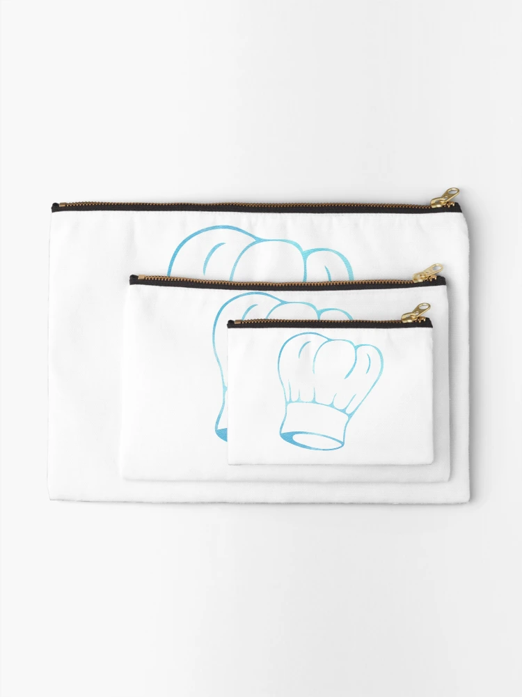 Thumbnail 2 of 4, Zipper Pouch, Chef Hat - Cooking Sticker designed and sold by StickersStore.