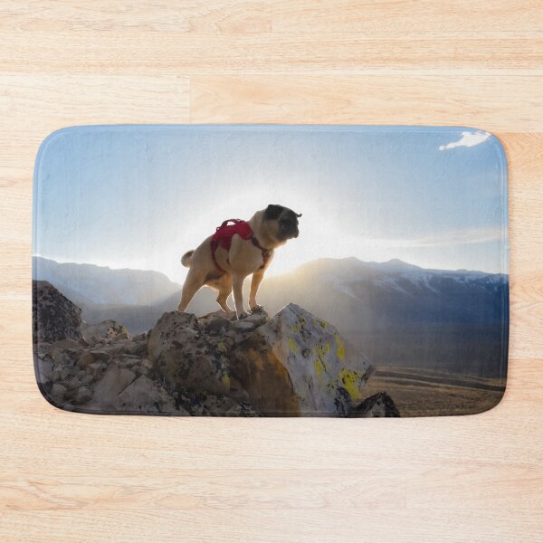 Item preview, Summit Sunset For Squishfaced Pug designed and sold by pugventurephoto.