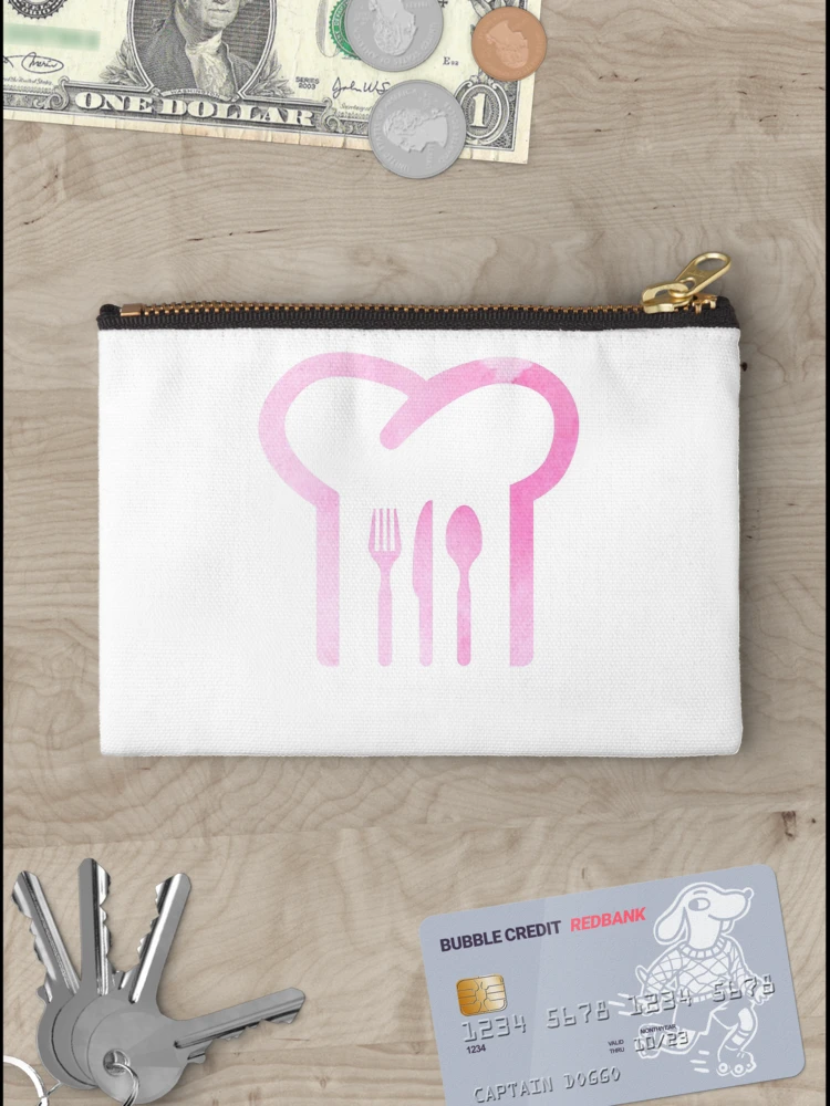 Thumbnail 3 of 4, Zipper Pouch, Chef Hat - Cooking Sticker designed and sold by StickersStore.