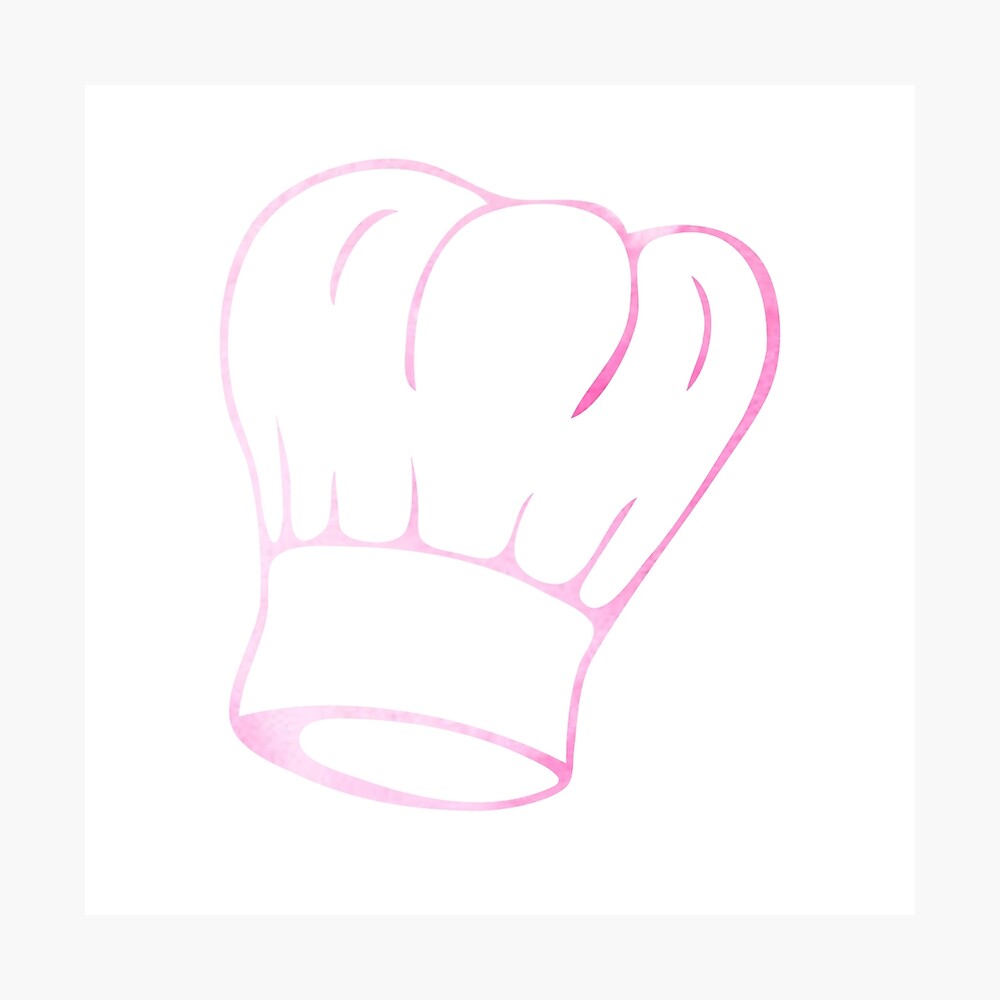 chef hat pink