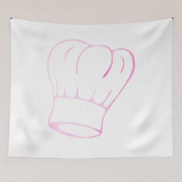 Item preview, Pink Chef Hat - Cooking Sticker designed and sold by StickersStore.