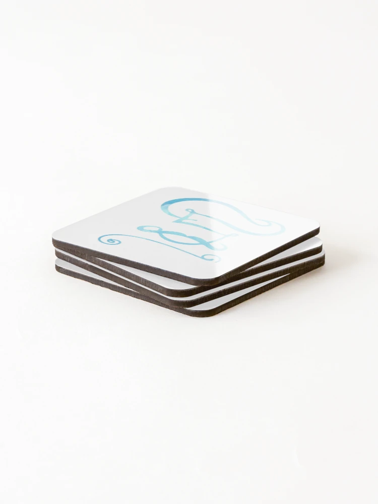 Thumbnail 4 of 5, Coasters (Set of 4), Blue Chef - Cooking Sticker designed and sold by StickersStore.