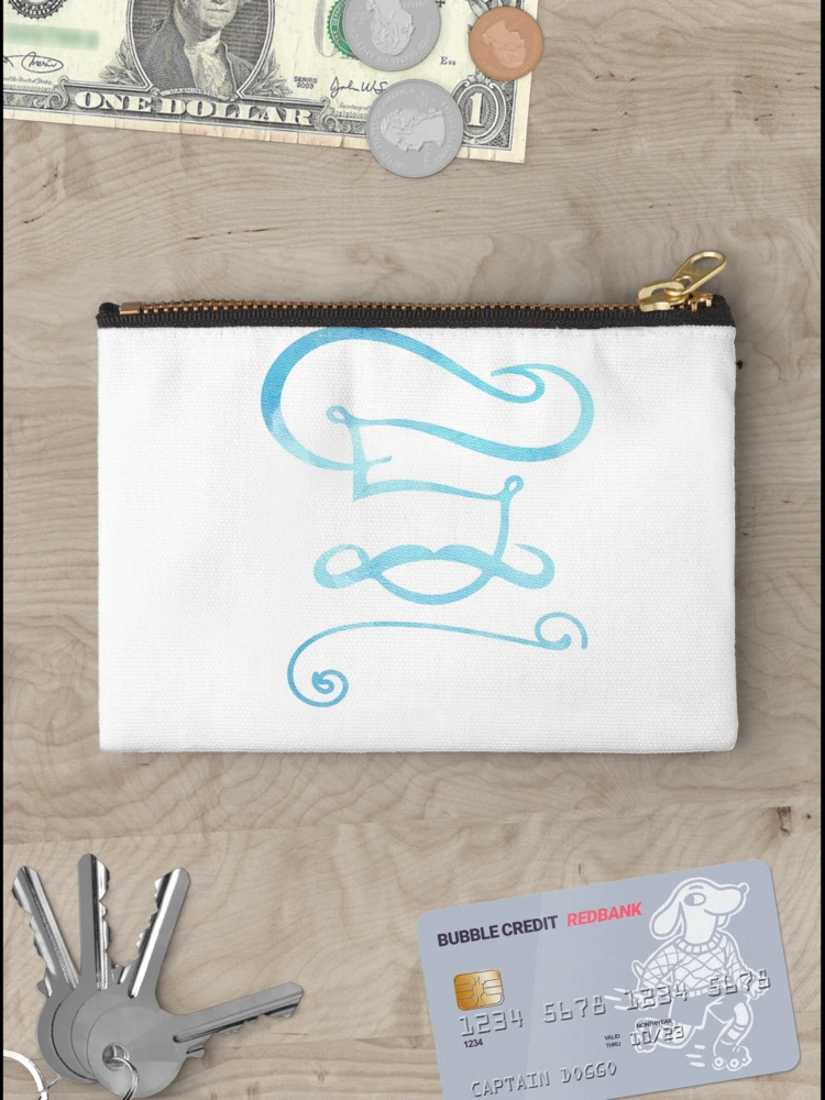 Thumbnail 3 of 4, Zipper Pouch, Blue Chef - Cooking Sticker designed and sold by StickersStore.