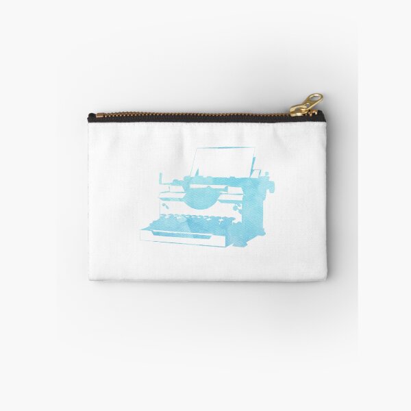 Item preview, Blue Typewriter - Writer Sticker designed and sold by StickersStore.