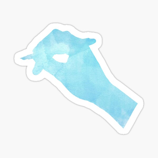 Item preview, Blue Writer - Writer Sticker designed and sold by StickersStore.