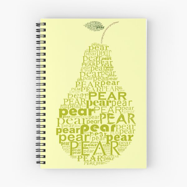 Item preview, Pear typography designed and sold by adiosmillet.