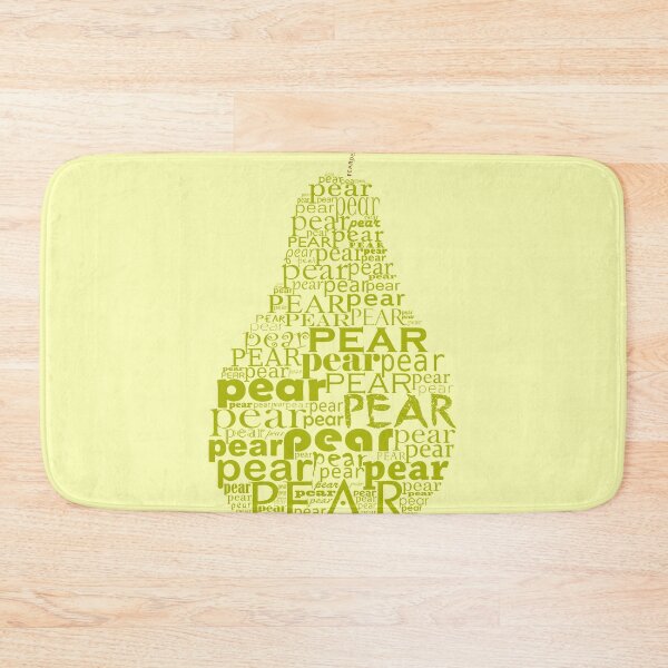 Item preview, Pear typography designed and sold by adiosmillet.