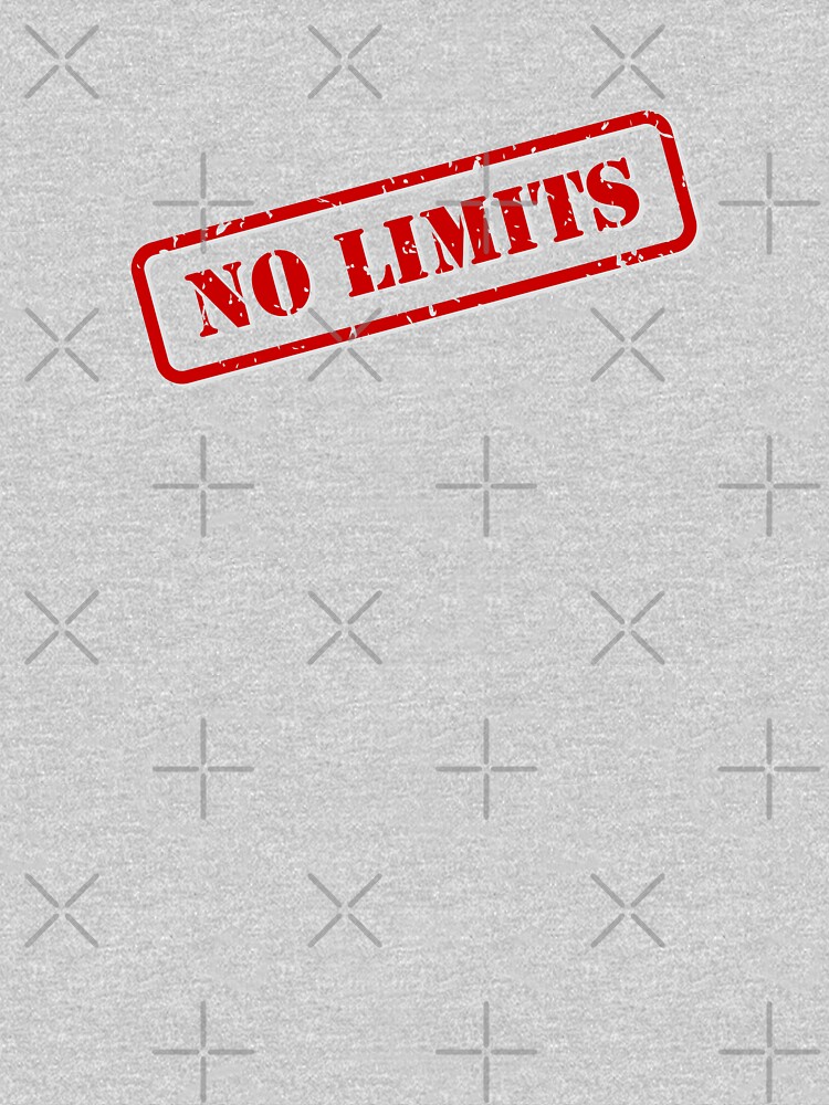 No limits stamp by THPStock