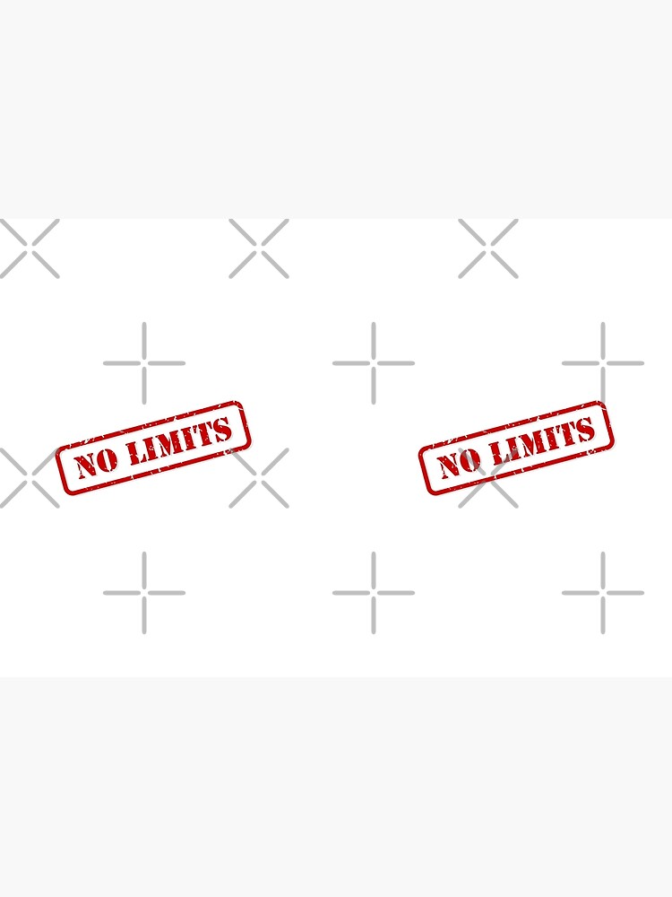 No limits stamp by THPStock