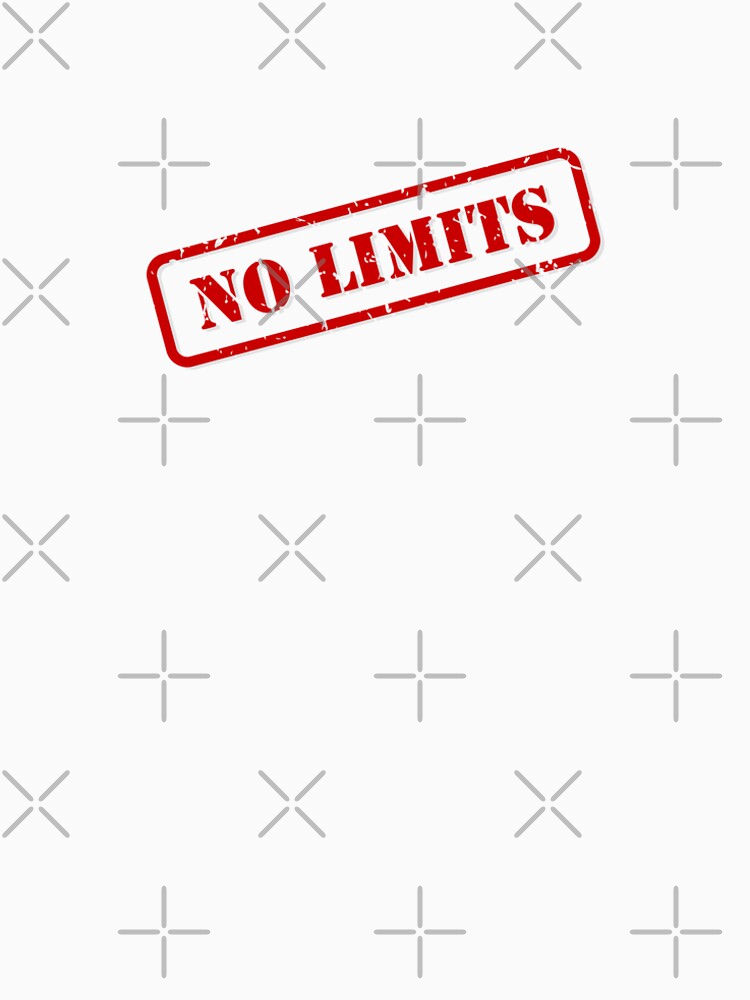 No limits stamp by THPStock
