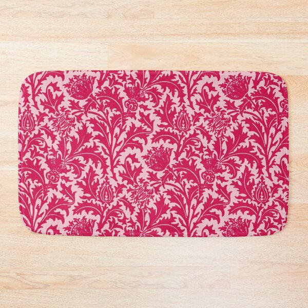 Item preview, William Morris Thistle Damask, Fuchsia Pink  designed and sold by Marymarice.
