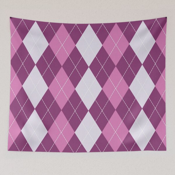 Artikelvorschau, Rosa argyle Hintergrund entworfen und verkauft von pro2ozoa.
