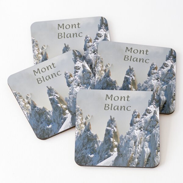 Item preview, Mont Blanc Monte Bianco White Mountain Alps Europe designed and sold by mwagie.