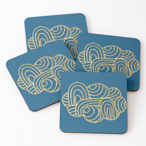 Item preview, Cloud in Glitter Gold designed and sold by Susan Prolman.