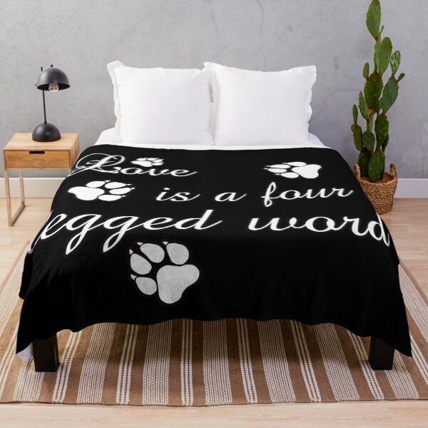 Item preview, Love is a four legged word dog pet owners gift designed and sold by Kam-designs.