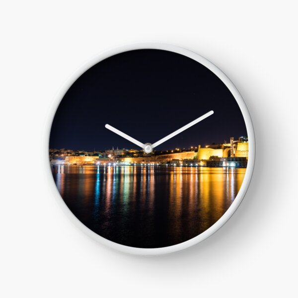 Item preview, Maltese Glow - Valletta Malta Grand Harbour at Night designed and sold by Georgia Mizuleva.