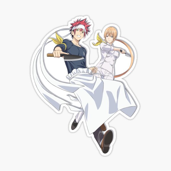 Shokugeki no Souma Sticker for Sale by Bothaina