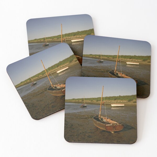 Item preview, Low tide at Burnham Overy Staithe, Norfolk, UK designed and sold by Richard Flint.
