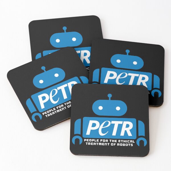 Item preview, People For The Ethical Treatment Of Robots #2 (Black) designed and sold by Batshirt.