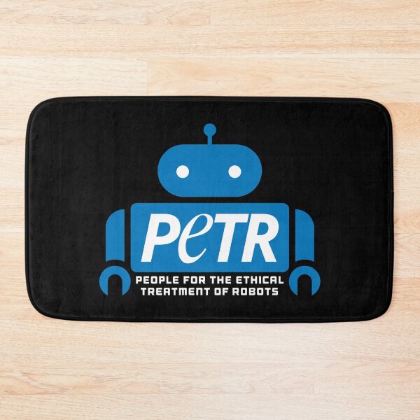 Item preview, People For The Ethical Treatment Of Robots #2 (Black) designed and sold by Batshirt.