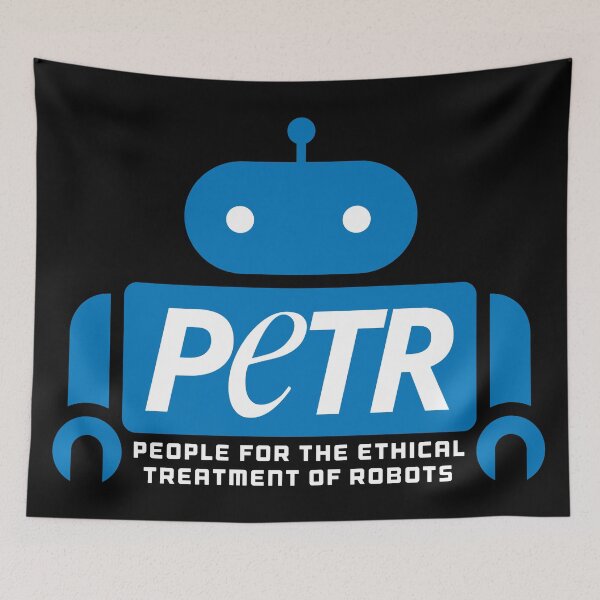 Item preview, People For The Ethical Treatment Of Robots #2 (Black) designed and sold by Batshirt.
