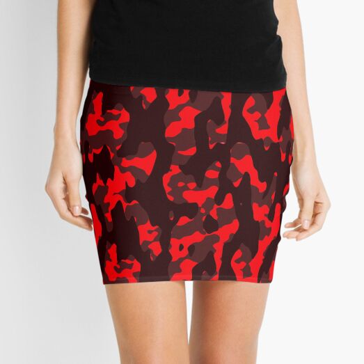 Camo Mini Skirt
