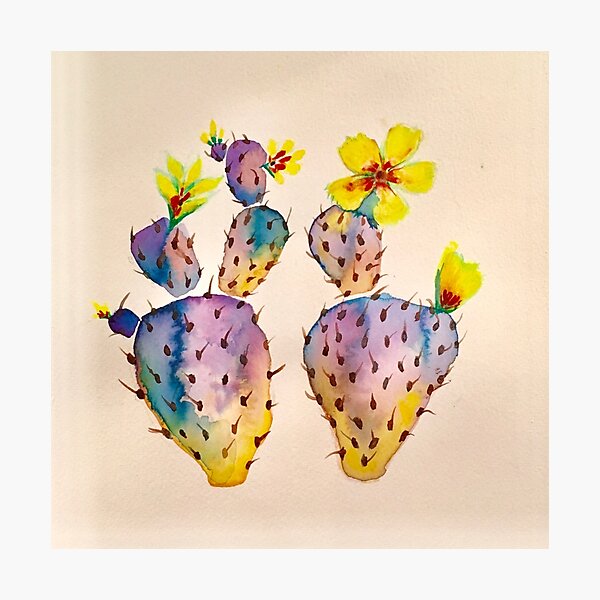 Item preview, Prickly pear cactus designed and sold by SColeCreations.