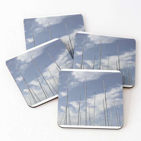 Item preview, Yacht masts at Brancaster Staithe, Norfolk, UK designed and sold by Richard Flint.