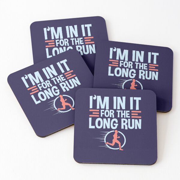 Item preview, Runner Quotes Gifts - I'm In It For The Long Run designed and sold by jaygo.
