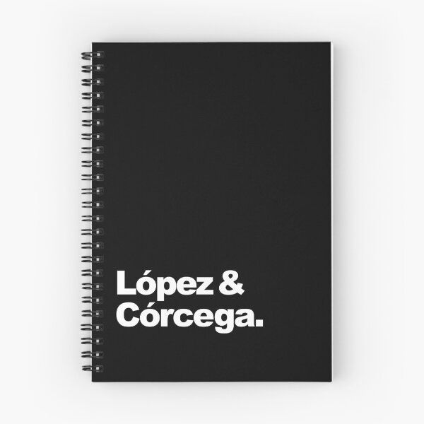 Aperçu de l'œuvre López & Córcega (Noir) créée et vendue par AlexVR.
