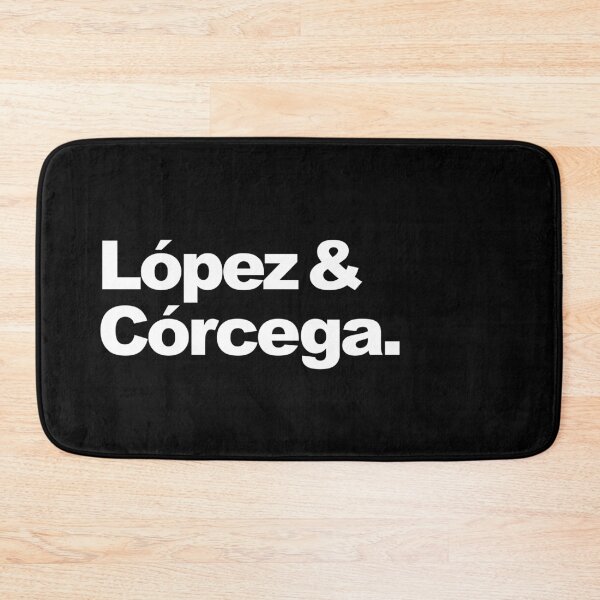 Item preview, López & Córcega (Black) designed and sold by AlexVR.