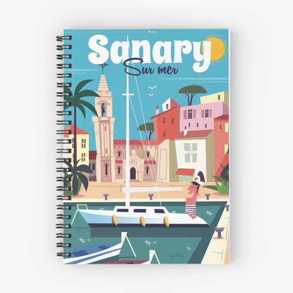 Item preview, Sanary sur mer poster designed and sold by GAGodel.