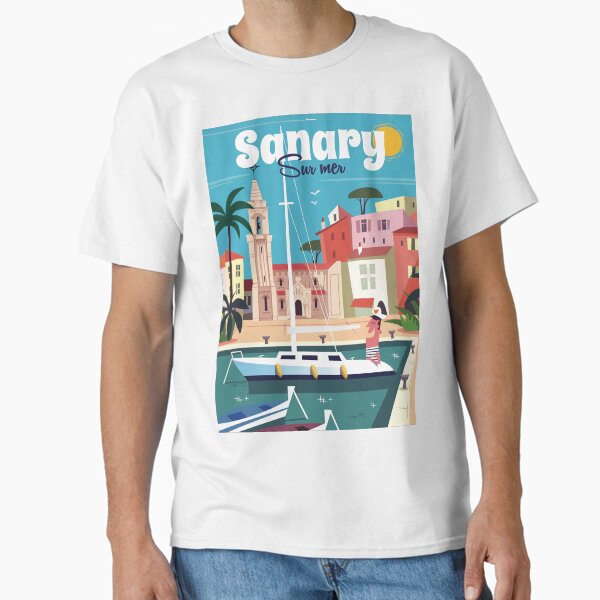 Item preview, Sanary sur mer poster designed and sold by GAGodel.