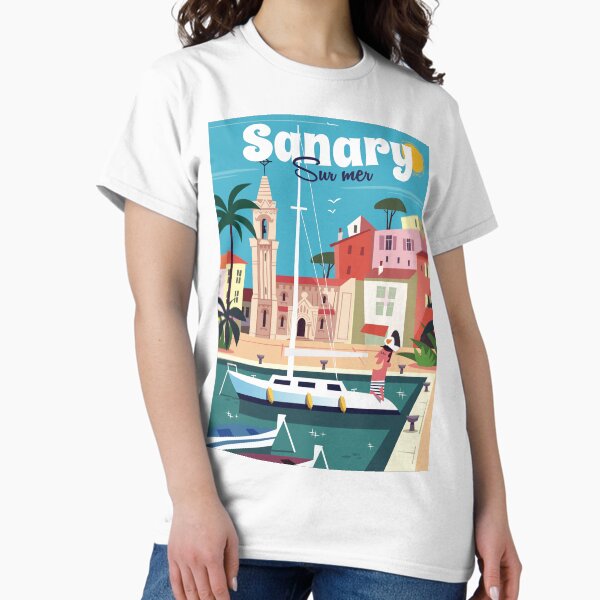 Item preview, Sanary sur mer poster designed and sold by GAGodel.