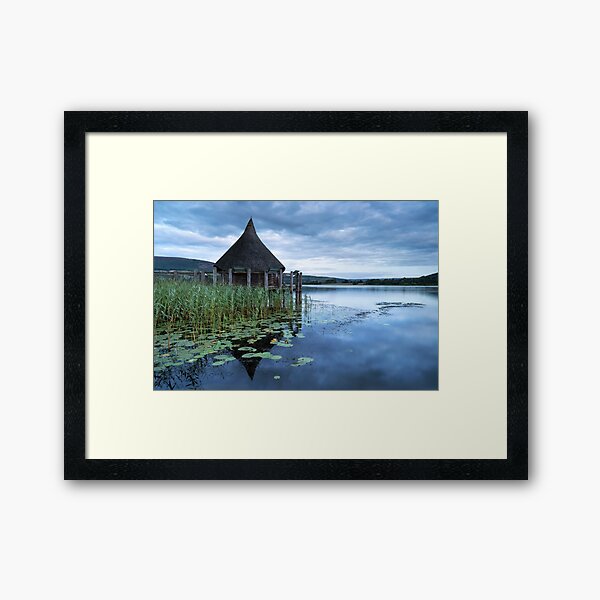 LLANGORSE BLUES Framed Art Print