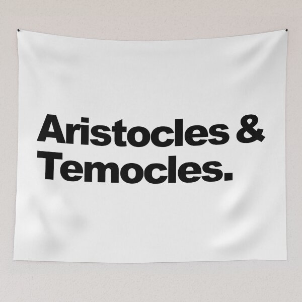 Item preview, Aristocles & Temocles (White) designed and sold by AlexVR.