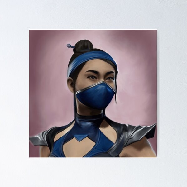 E esse poster da Kitana baseado no - Arquivo Mortal Kombat