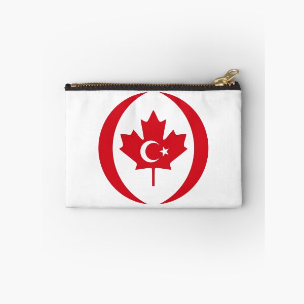 Item preview, Turkish Canadian Multinational Patriot Flag Series designed and sold by Carbon-Fibre Media.